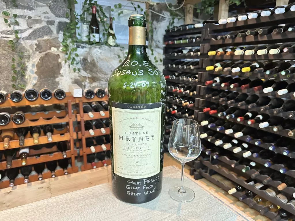 BOB (Big Old Bottle) from my submission to the Jancis Robinson 2024 Wine Writing Competition.