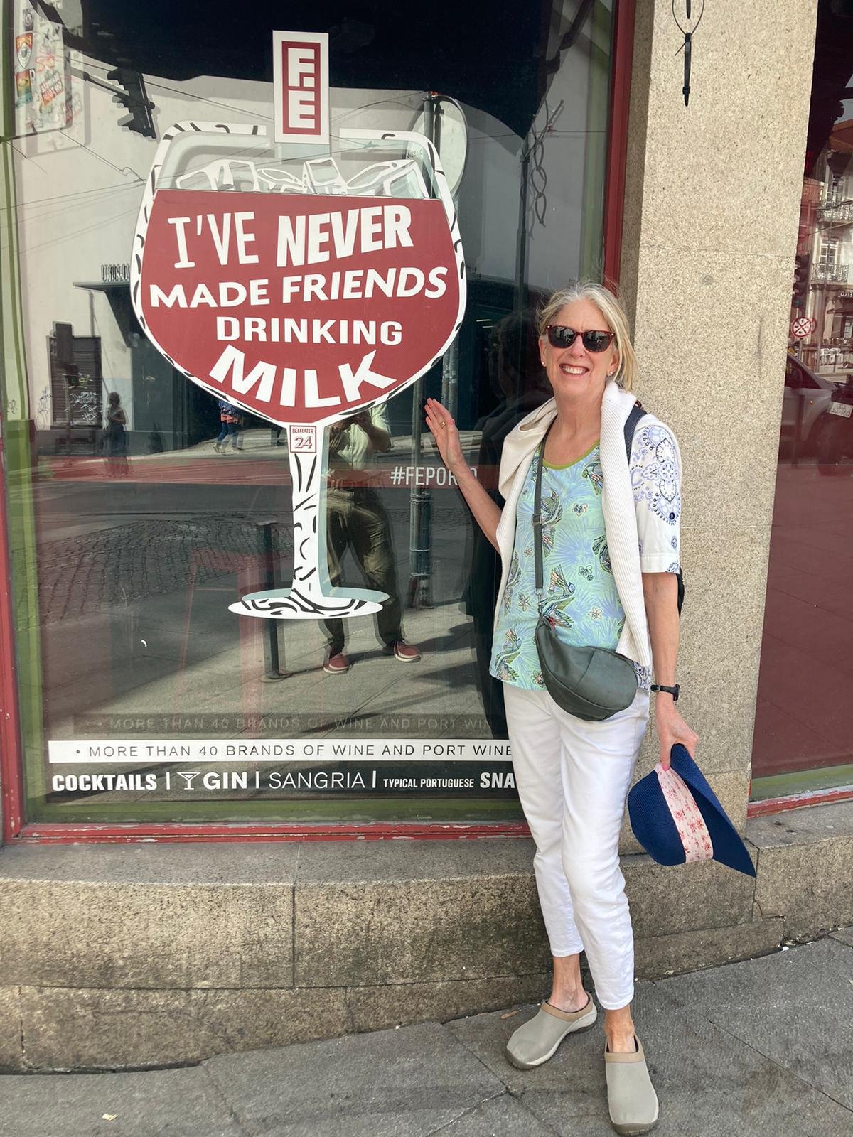Susan Richards of Always Sharing Wine in Porto Portugal