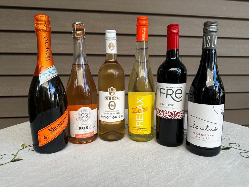 Palatable examples of non alcoholic wine