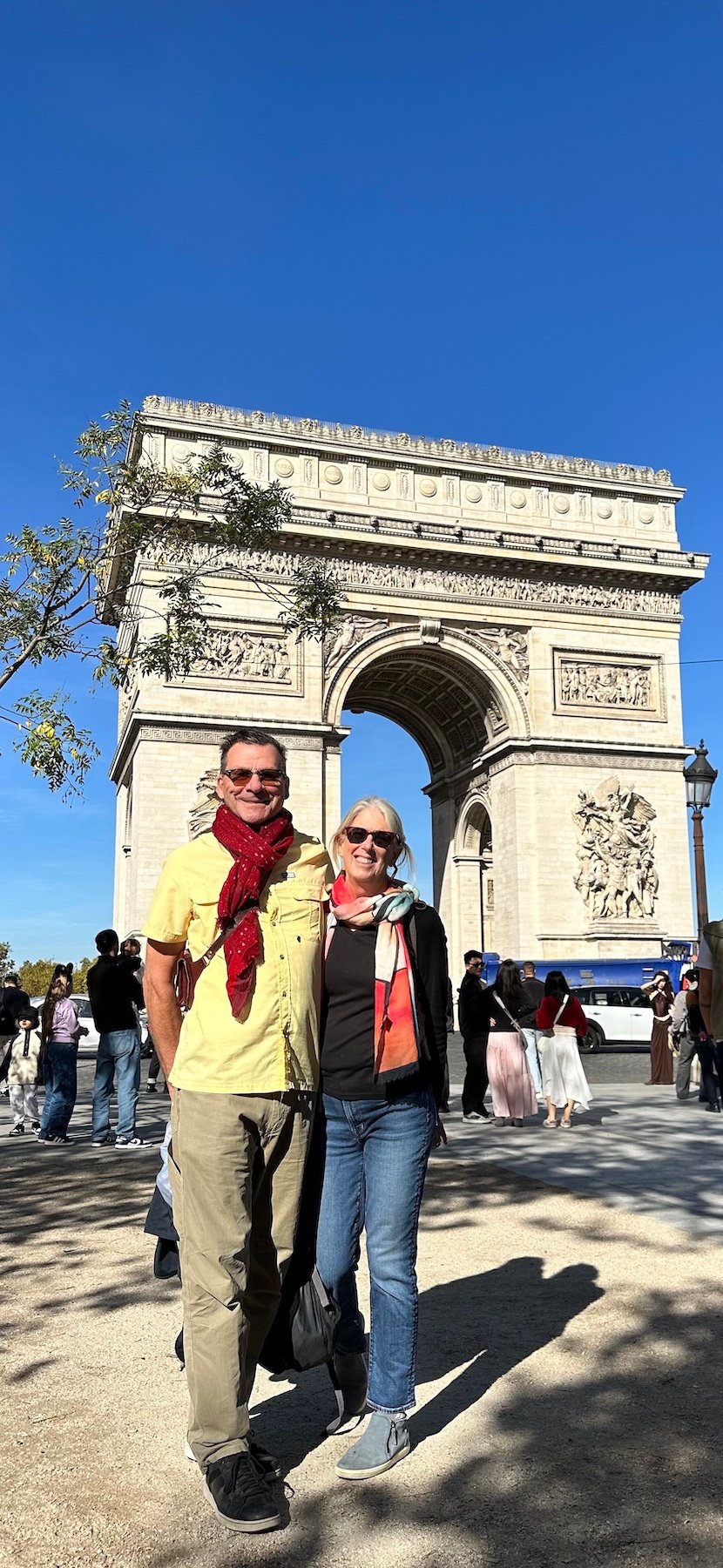 Ron and Susan in Paris
